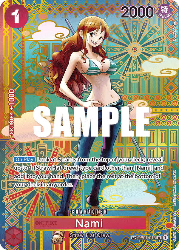 OP01-016A - Nami Campaign Rare