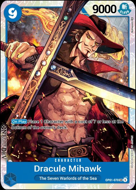 OP01-070 - Dracule Mihawk SR