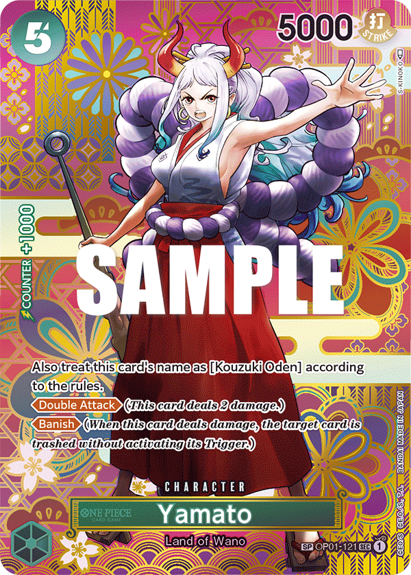 OP01-121A - Yamato Campaign Rare
