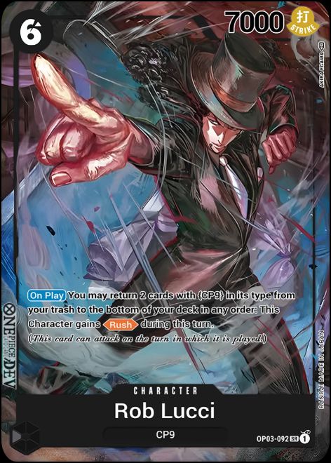 OP03-092A - Rob Lucci Alt Art SR