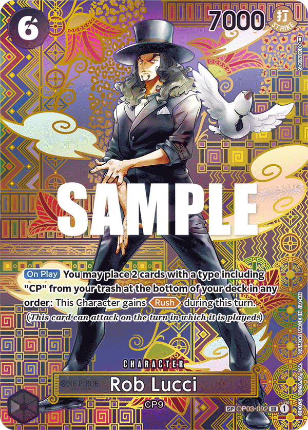 OP03-092A - Rob Lucci Campaign Rare