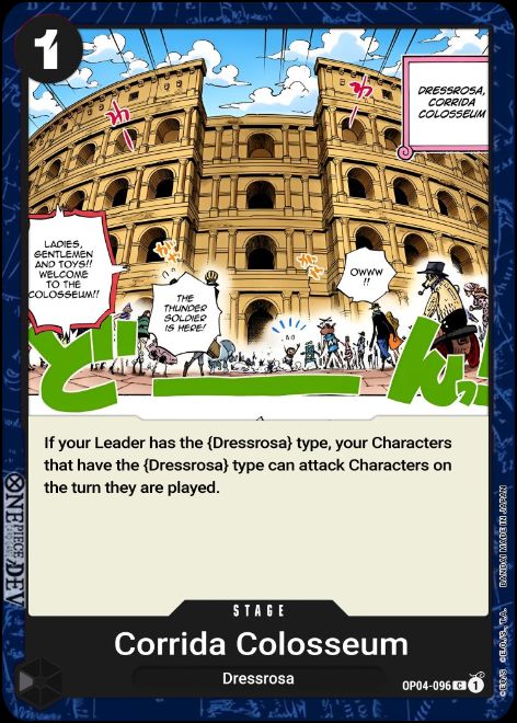 OP04-096 - Corrida Colosseum