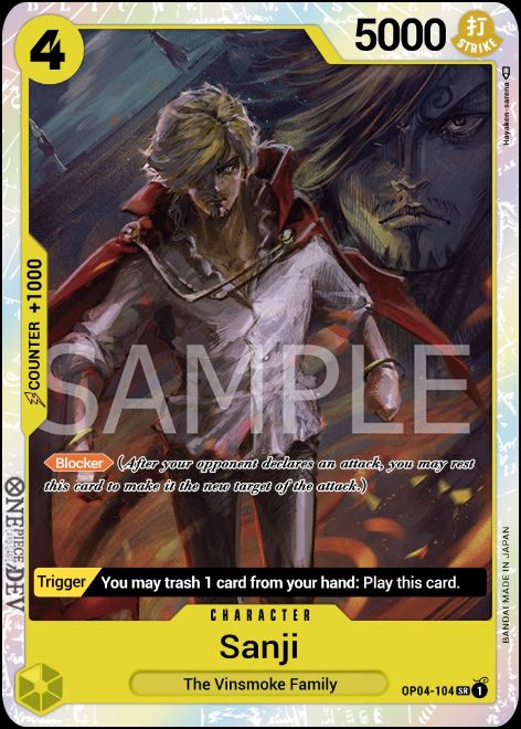OP04-104 - Sanji SR