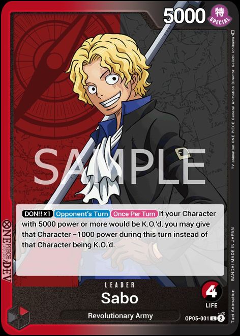 OP05-001 - Sabo