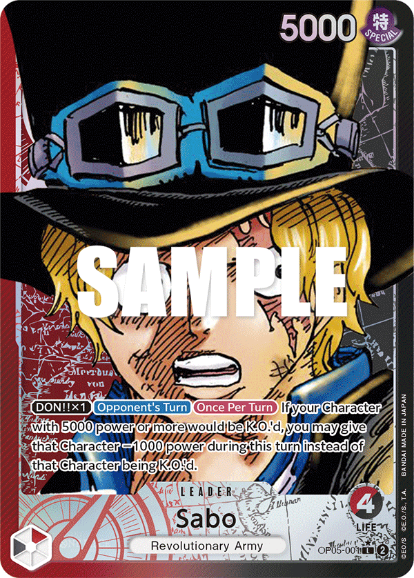 OP05-001A - Sabo Alt Art