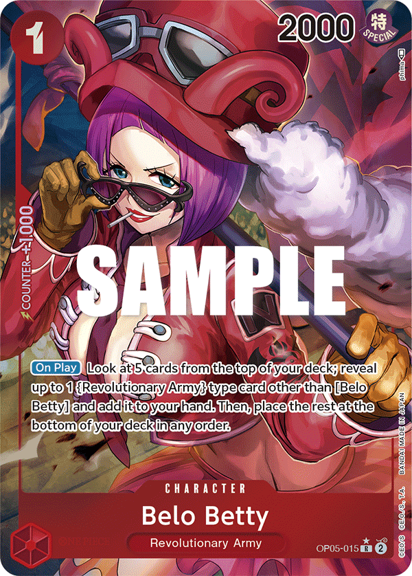 OP05-015A - Belo Betty Alt Art