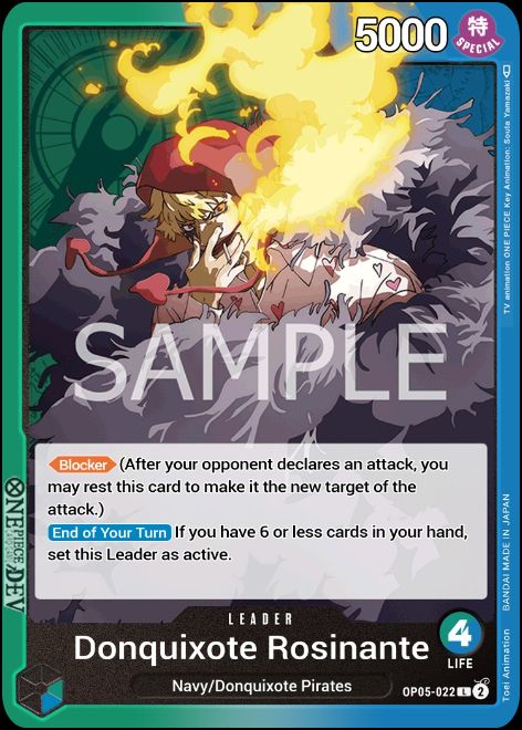 OP05-022 - Donquixote Rosinante