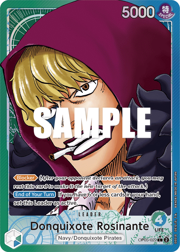 OP05-022A - Donquixote Rosinante Alt Art