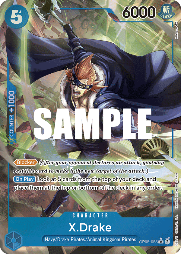 OP05-055A - X.Drake Alt Art