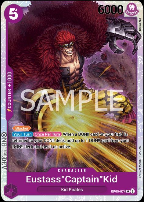 OP05-074 - Eustass"Captain"Kid SR