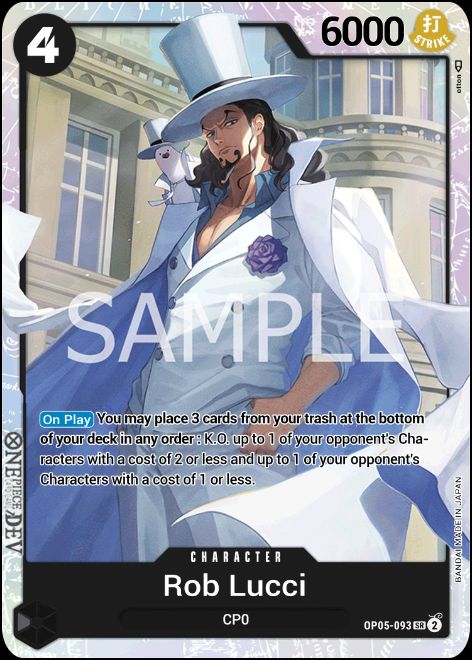 OP05-093 - Rob Lucci SR