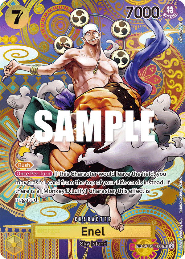 OP05-100A - Enel Campaign Rare