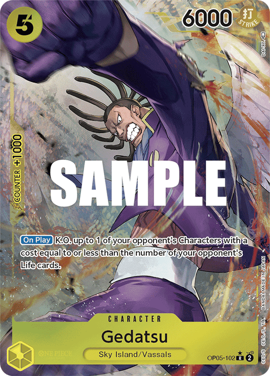 OP05-102A - Gedatsu Alt Art