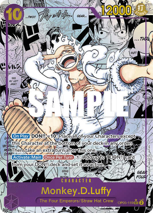 OP05-119M - Monkey.D.Luffy Manga Alt Art SEC