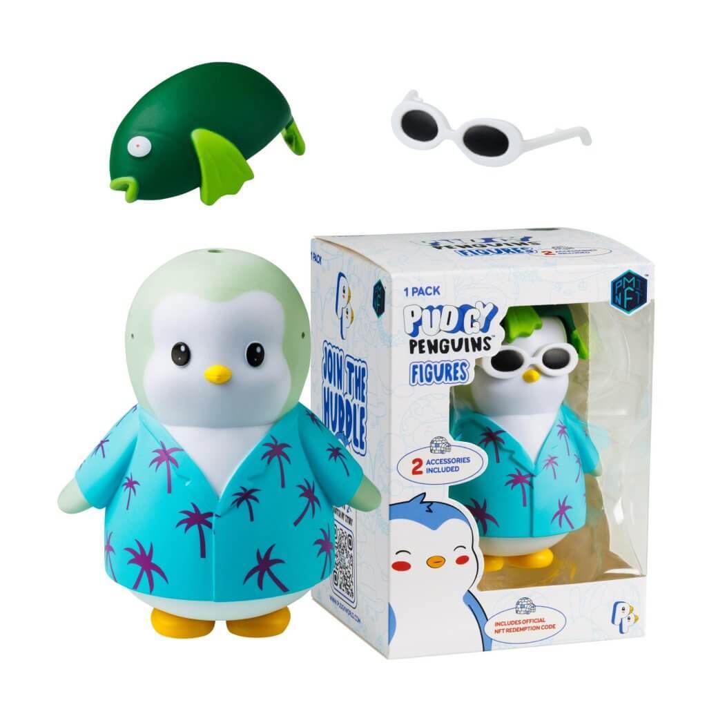 Pudgy Penguins Action Figure Holiday Style