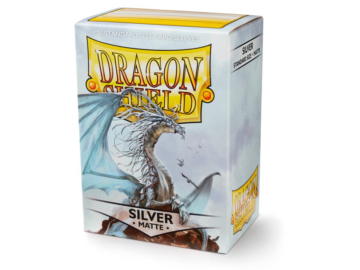 Dragon Shield: Sleeves – Matte – Silver