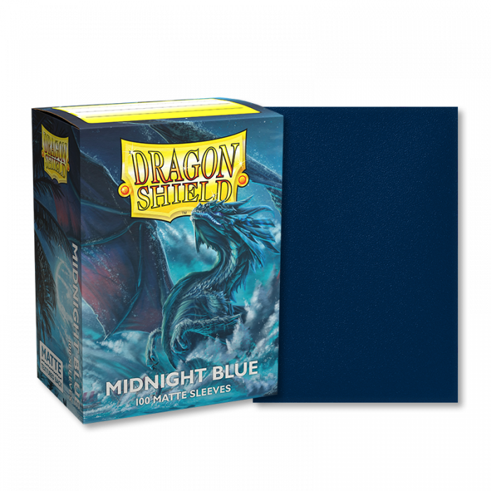 Dragon Shield: Japanese Size Sleeves – Matte – Midnight Blue