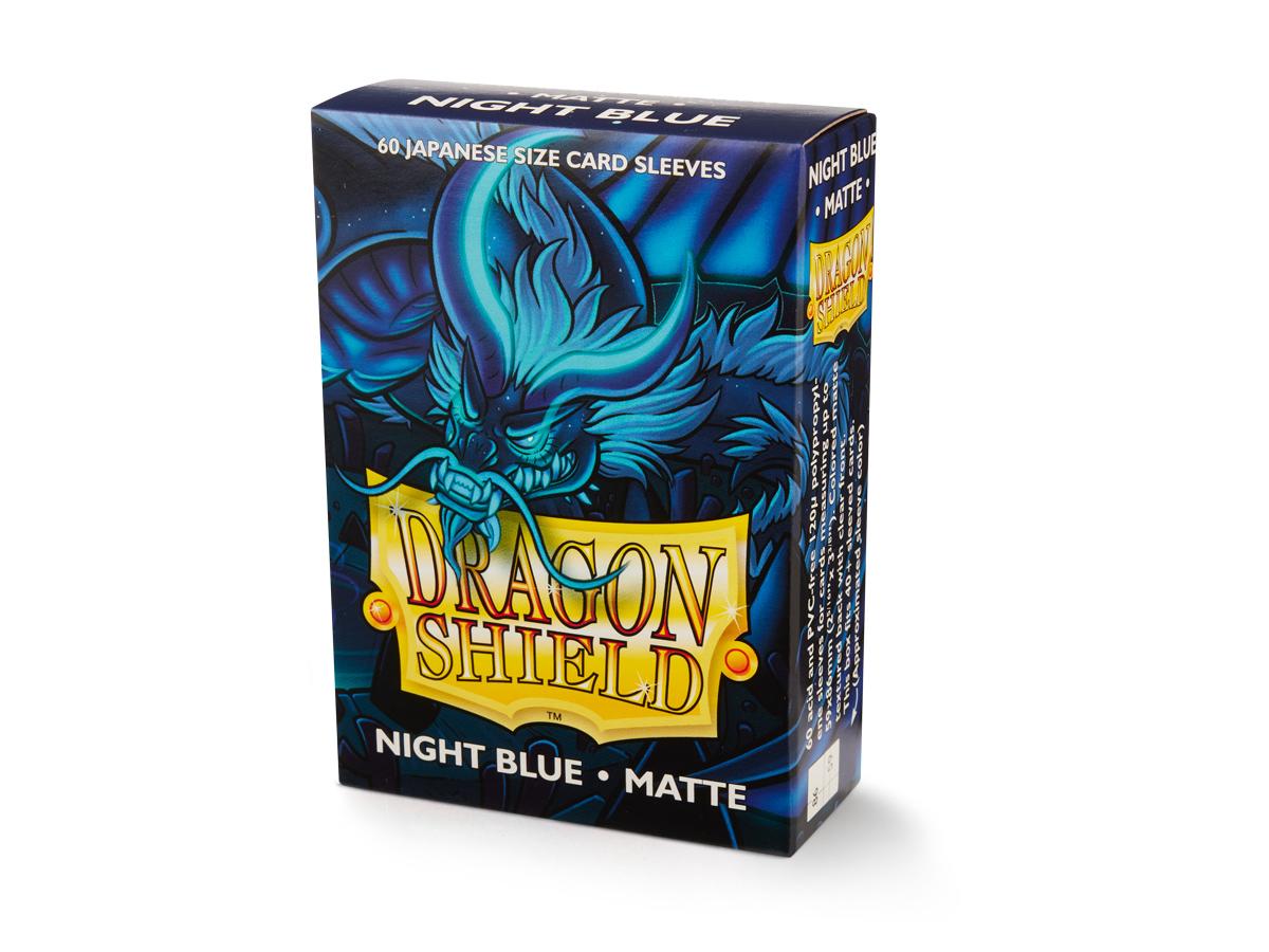 Dragon Shield: Japanese Size Sleeves – Matte – Night Blue