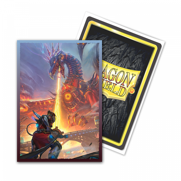 Dragon Shield: Japanese Size Sleeves – Brushed Art – Bolt Reaper