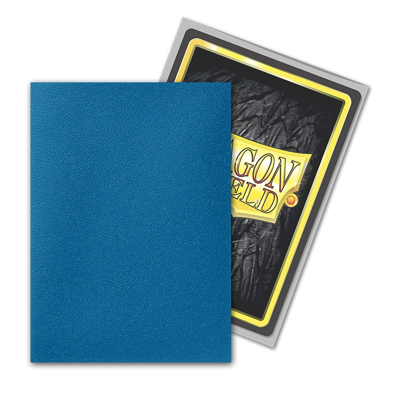 Dragon Shield: Sleeves – Matte Dual – Anniversary Special Edition: Cobalt & Silver
