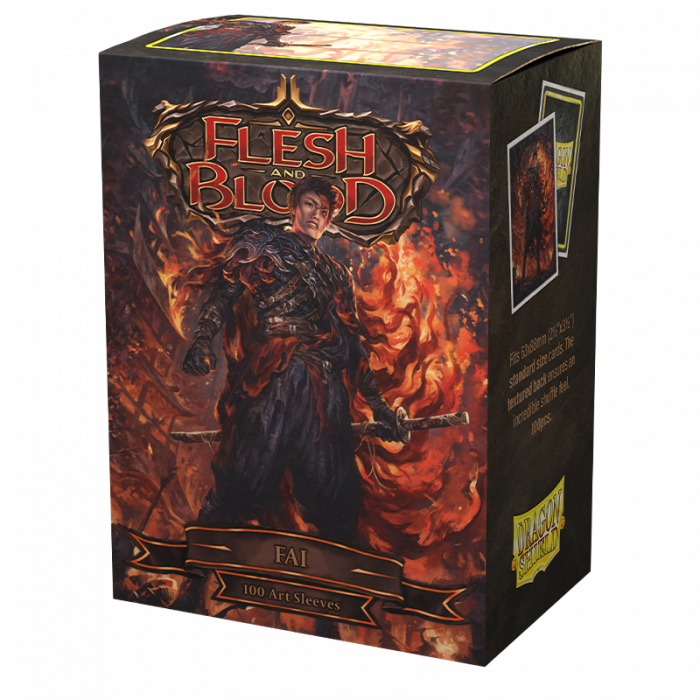 Dragon Shield: Sleeves – Matte Art – Flesh and Blood: Uprising Fai