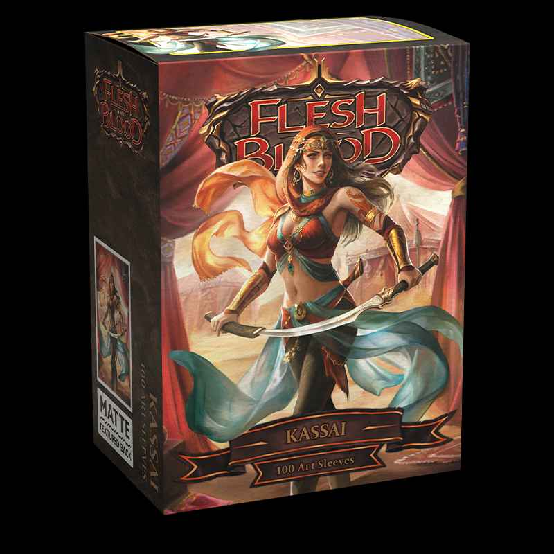 Dragon Shield: Sleeves – Matte Art – Flesh and Blood: Kassai