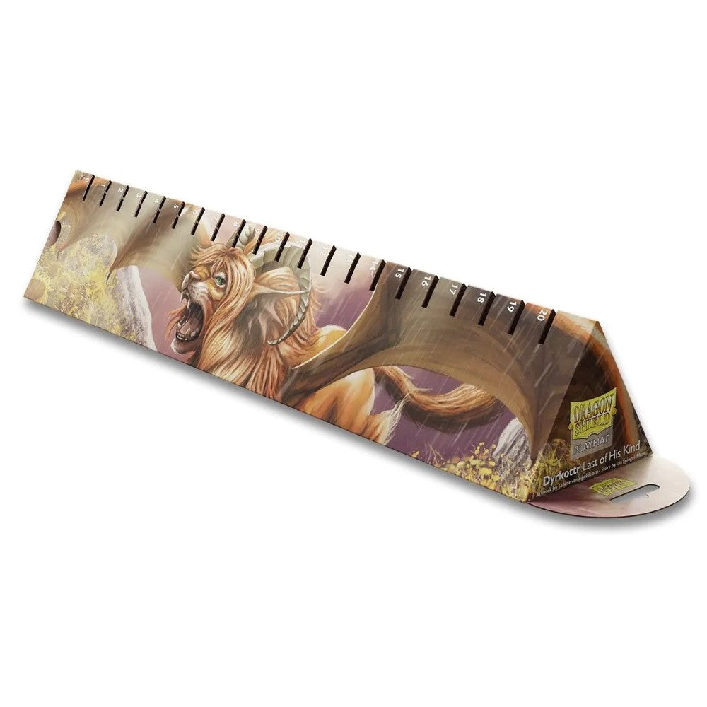 Dragon Shield: Playmat – Case & Coin – Tangerine (Dyrkottr, Last of His Kind)