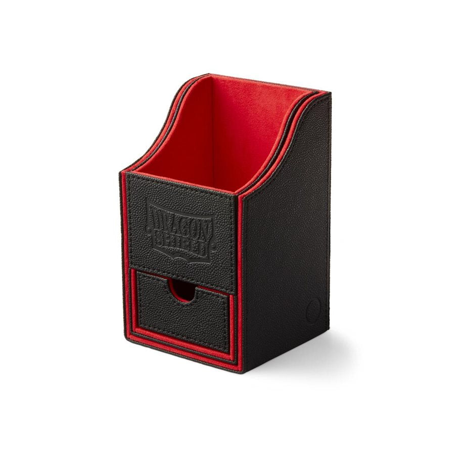 Dragon Shield: Deck Box – Nest+ – Black/Red