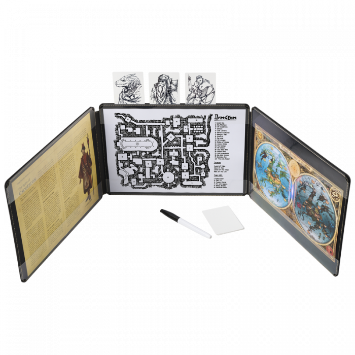 Dragon Shield RPG: Game Master's Screen – Iron Grey