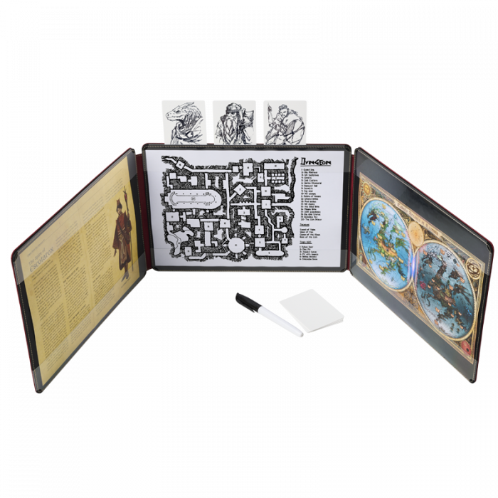 Dragon Shield RPG: Game Master's Screen – Blood Red