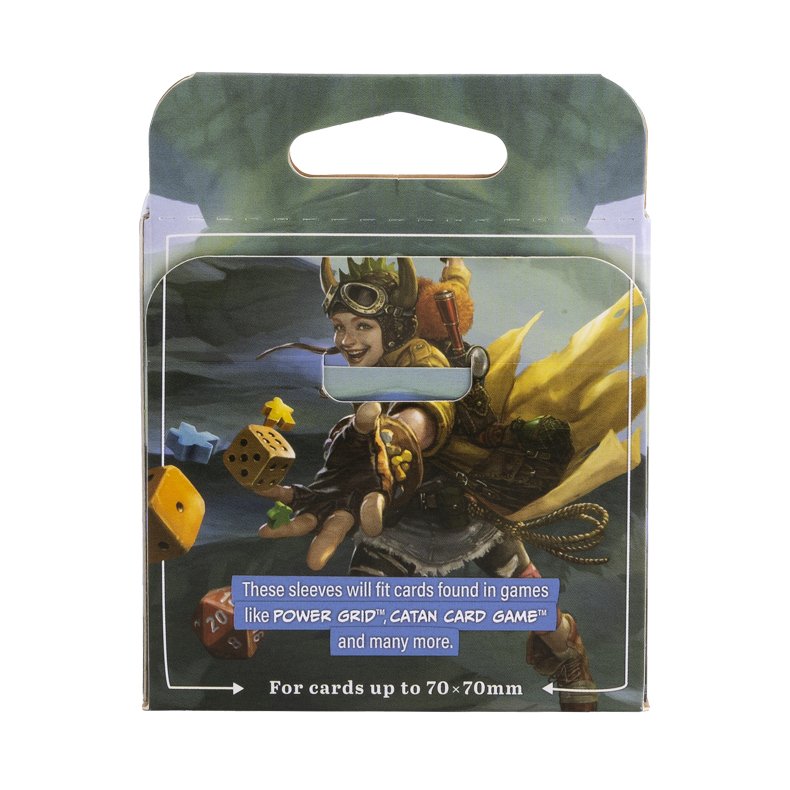 Dragon Shield: Board Game Sleeves – Clear Non-Glare – Square