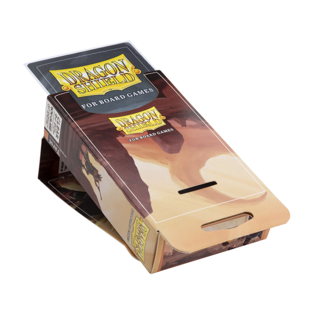 Dragon Shield: Board Game Sleeves – Clear Non-Glare – Tarot