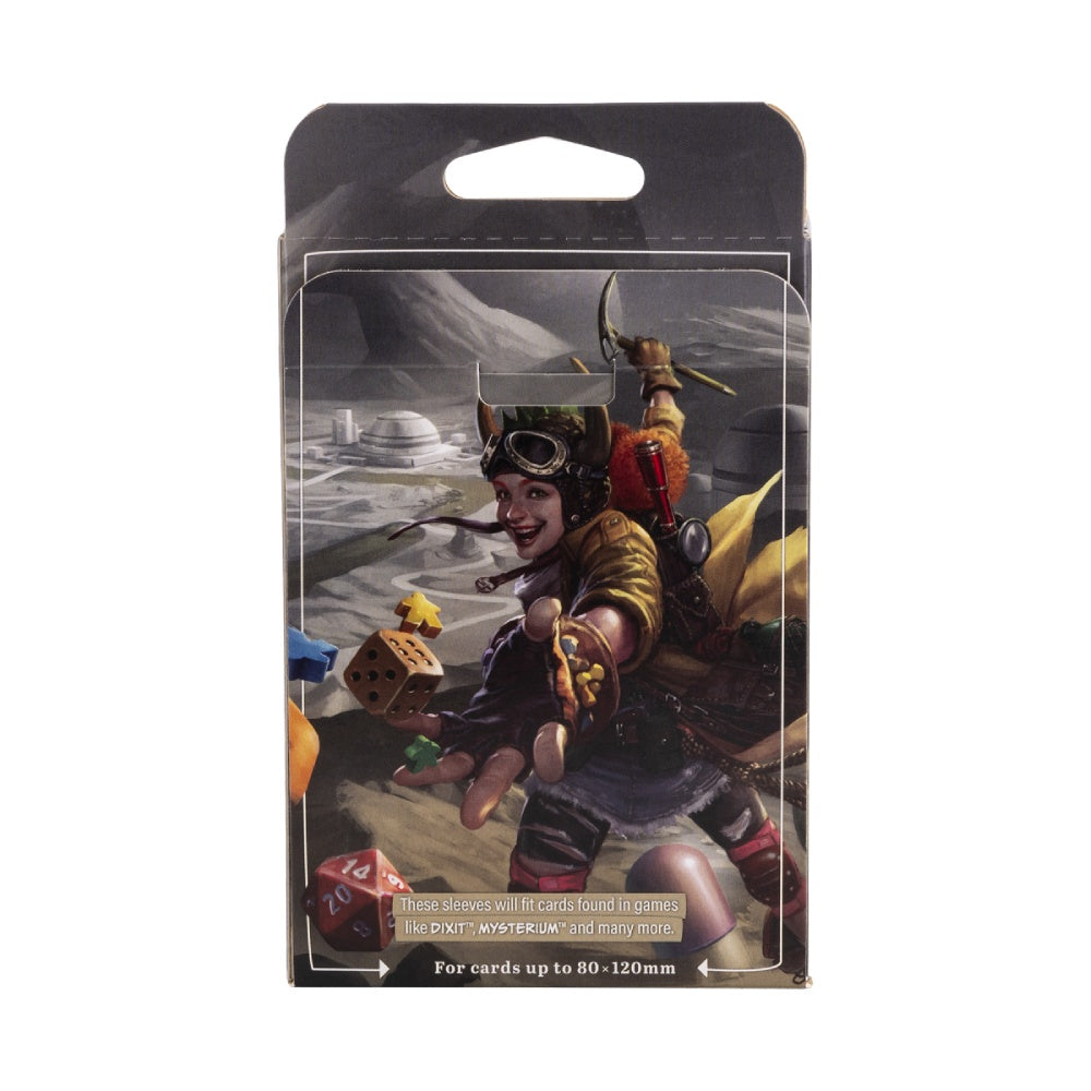 Dragon Shield: Board Game Sleeves – Clear Non-Glare – Oversize