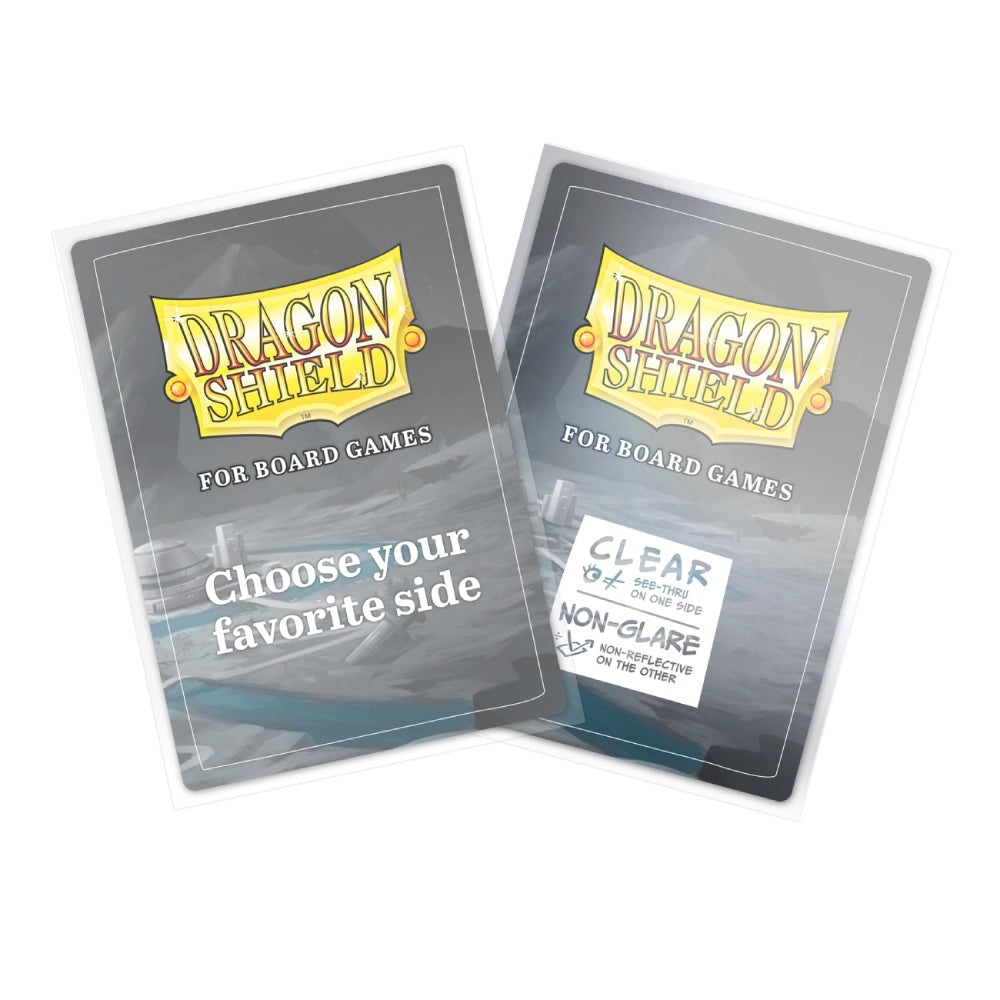 Dragon Shield: Board Game Sleeves – Clear Non-Glare – Grand Standard