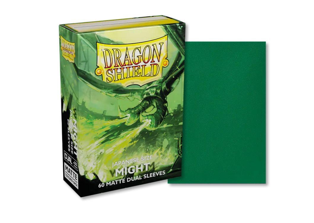 Dragon Shield: Japanese Size Sleeves – Matte Dual – Might