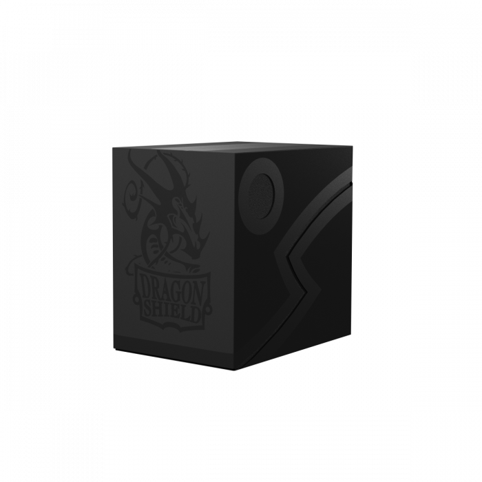 Dragon Shield: Deck Box – Double Shell – Shadow Black/Black