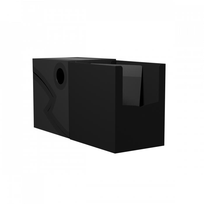 Dragon Shield: Deck Box – Double Shell – Shadow Black/Black