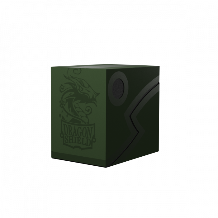 Dragon Shield: Deck Box – Double Shell – Forest Green/Black