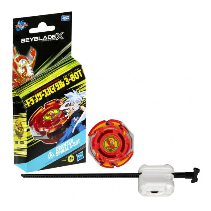Beyblade X Drazner Spiral 3-80T Anniversary X-Over Set