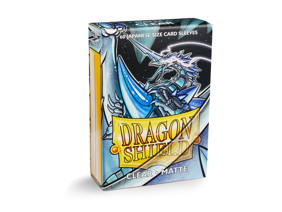 Dragon Shield: Japanese Size Sleeves – Matte – Clear