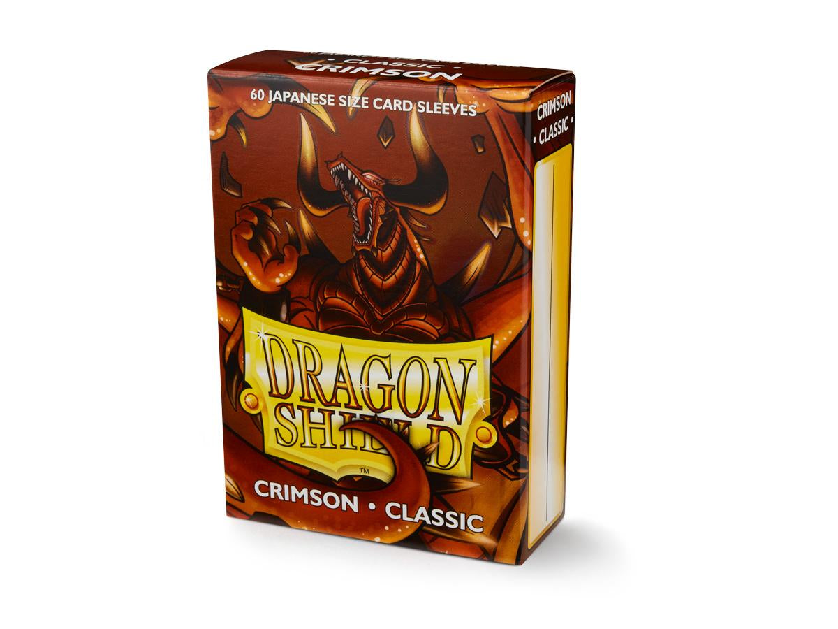 Dragon Shield: Japanese Size Sleeves – Classic – Crimson