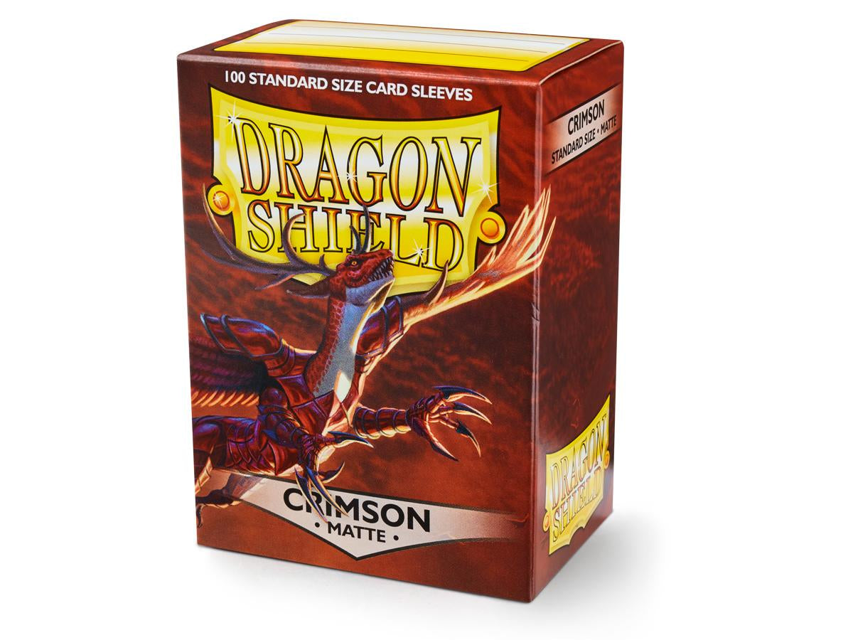 Dragon Shield: Sleeves – Matte – Crimson