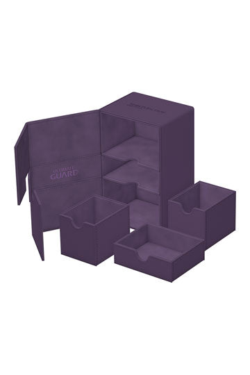 Ultimate Guard: Deck Box – XenoSkin Monocolor Flip'n'Tray 160+ – Purple