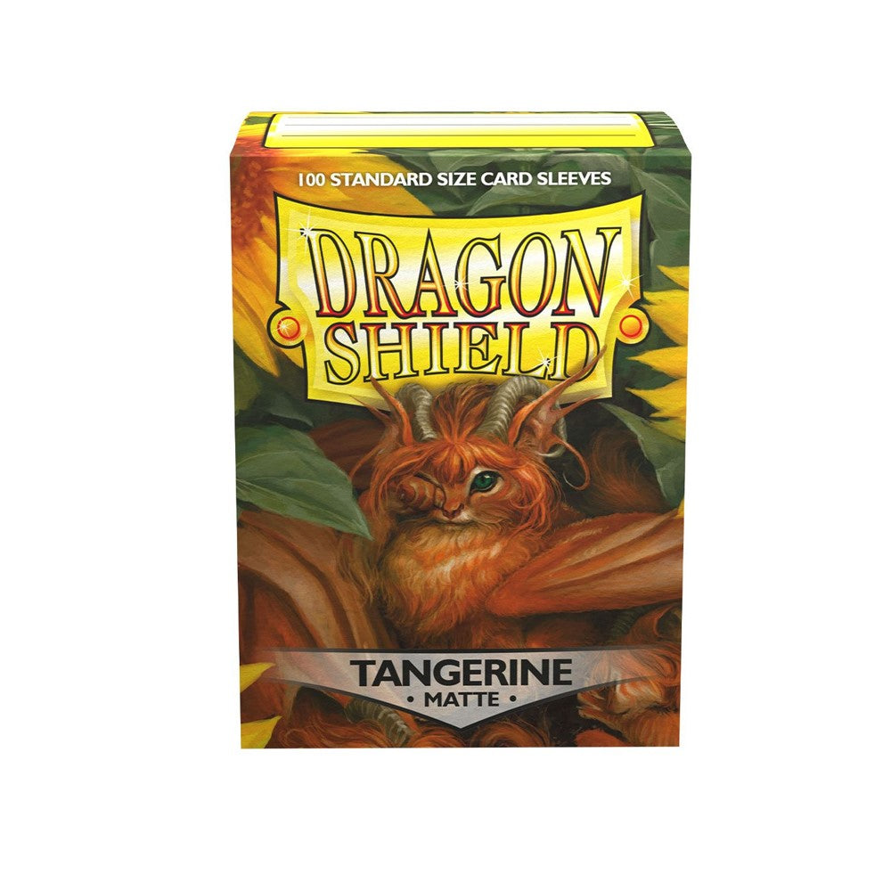 Dragon Shield: Sleeves – Matte – Tangerine