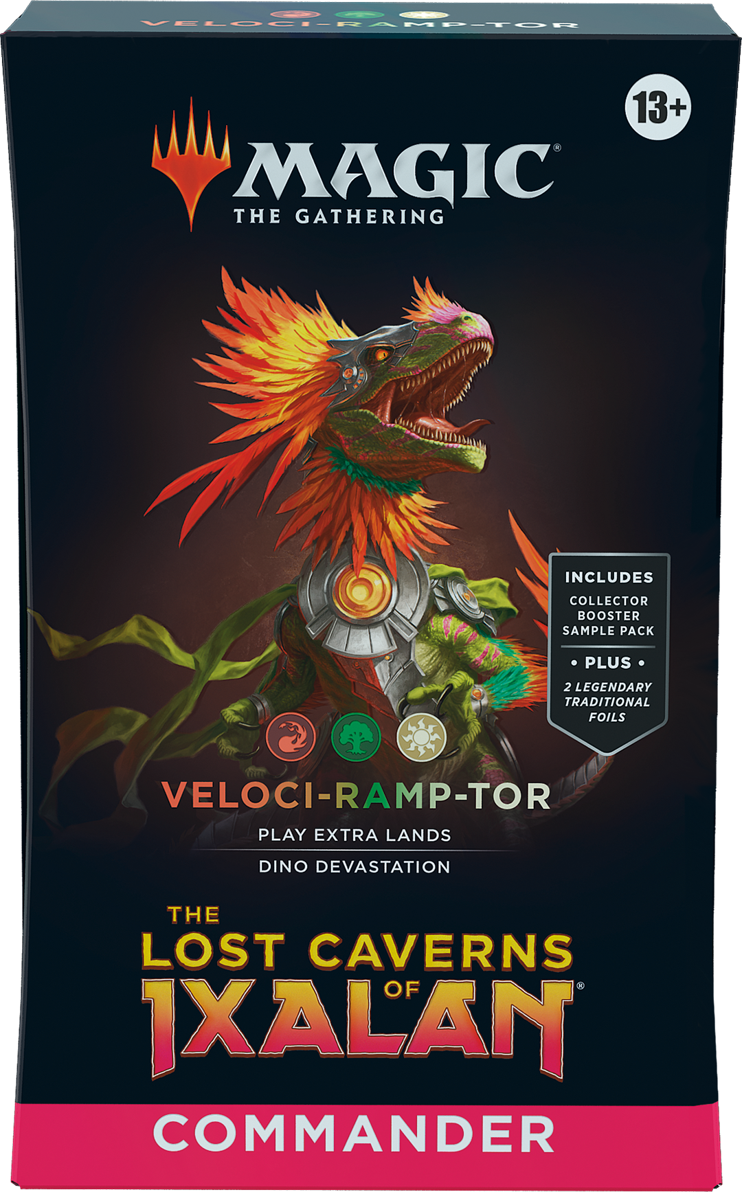 The Lost Caverns of Ixalan Commander Deck - Veloci-ramp-tor