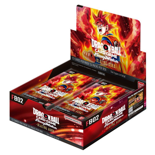 Dragon Ball Super Card Game: Fusion World – Booster Display: Blazing Aura [FB02]