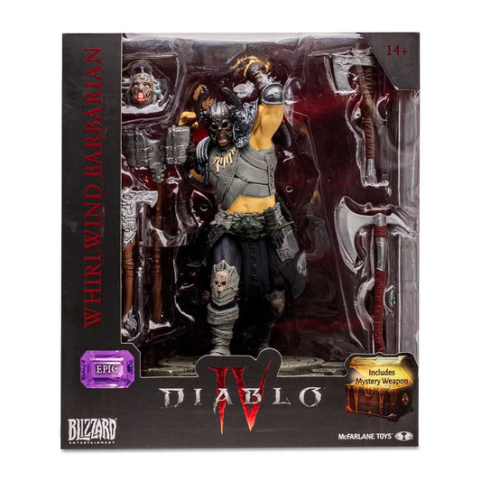 Diablo IV - Whirlwind Barbarian (Epic) 1/12 Scale Posed Figure