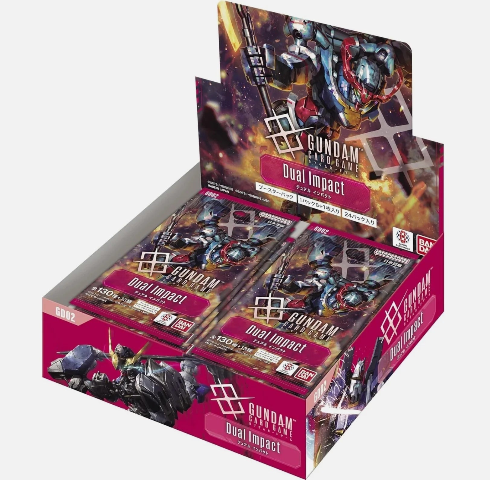 Gundam Card Game: Booster Box - Dual Impact [GD02]