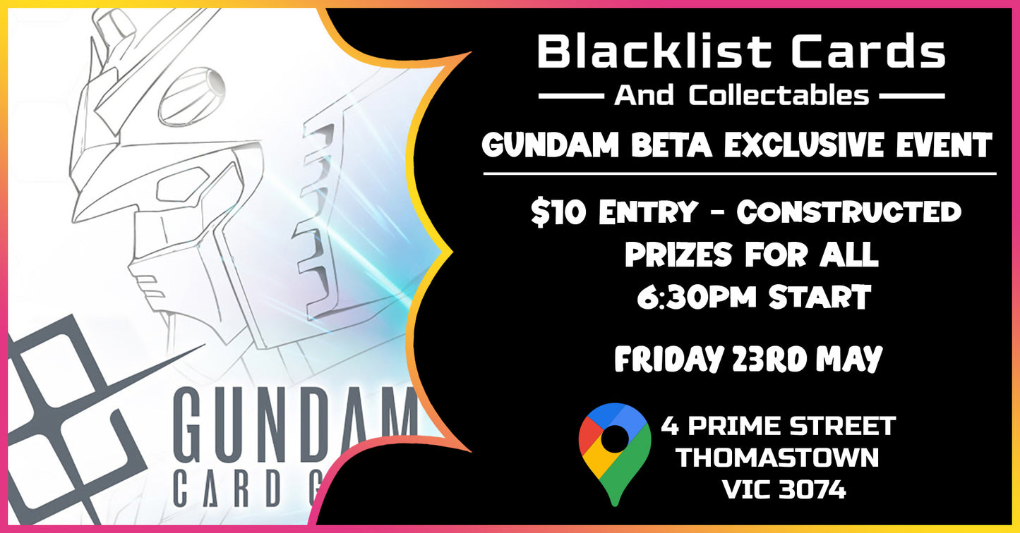 Gundam Beta Exclusive Event 23rd May