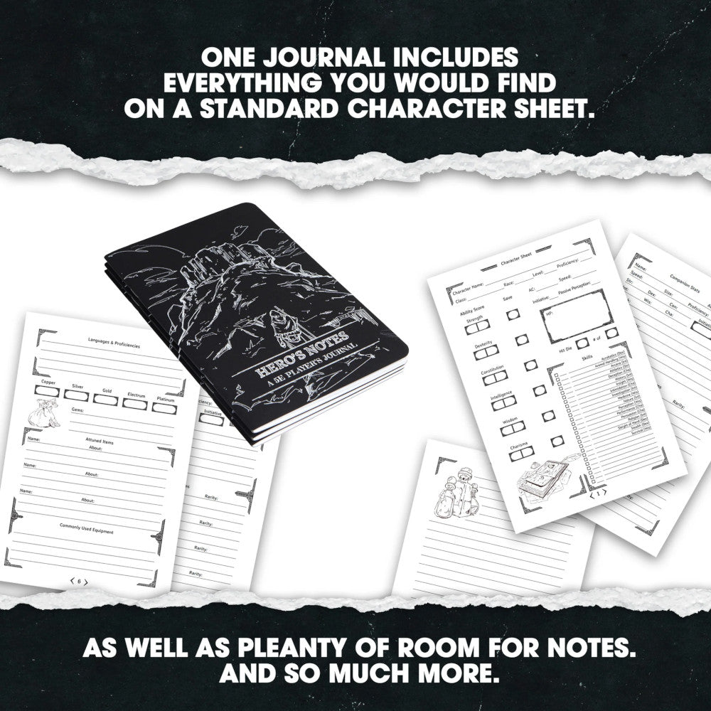 1985 Games Hero's Journals: Blue